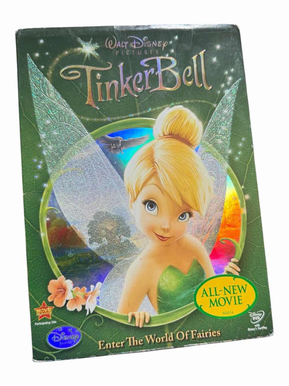 Disney Tinker Bell DVD Cover - Green, Blonde